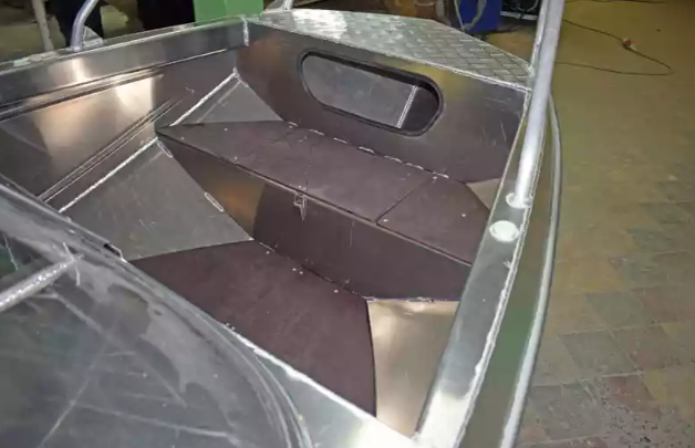 Алюминиевый катер Неман-500 DC (без покраски) в Миассе