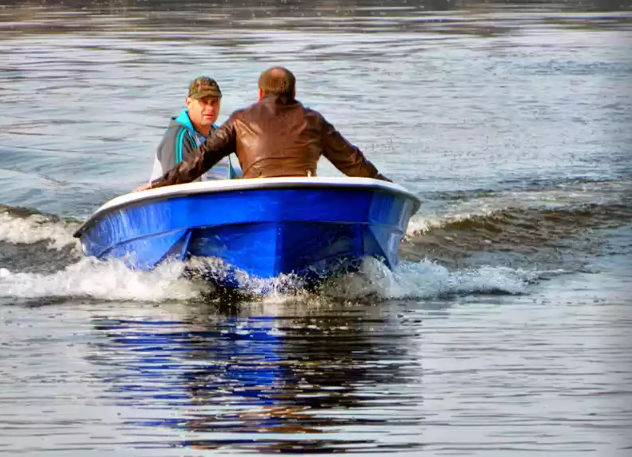 Стеклопластиковая лодка Wyatboat 430 тримаран в Миассе