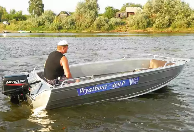 Алюминиевая лодка Wyatboat-460 P в Миассе