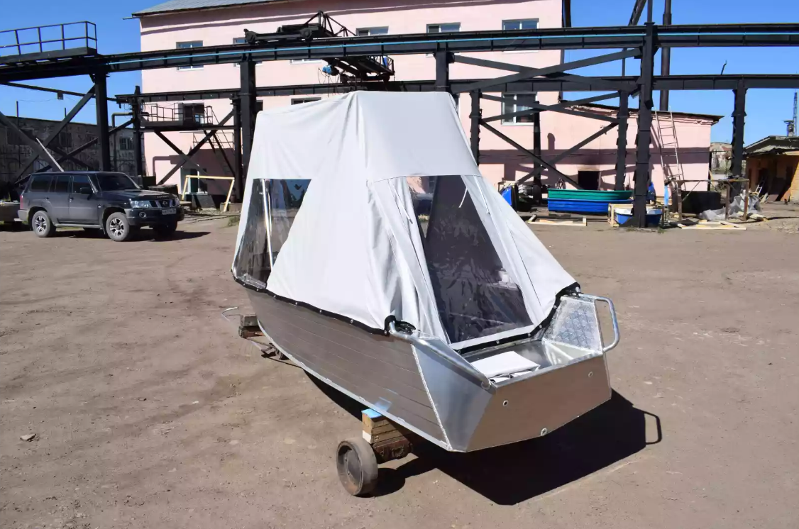 Алюминиевая лодка Wyatboat-390 У в Миассе