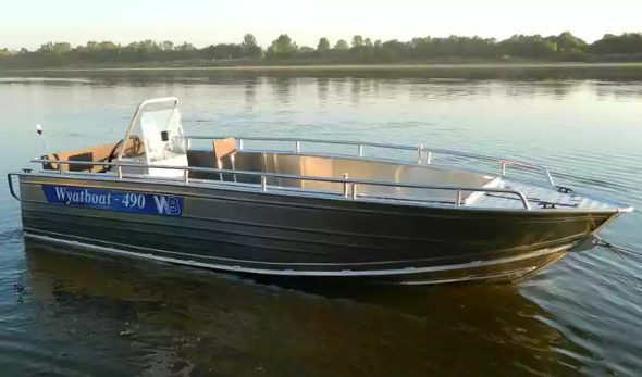 Алюминиевый катер Wyatboat-490 C в Миассе