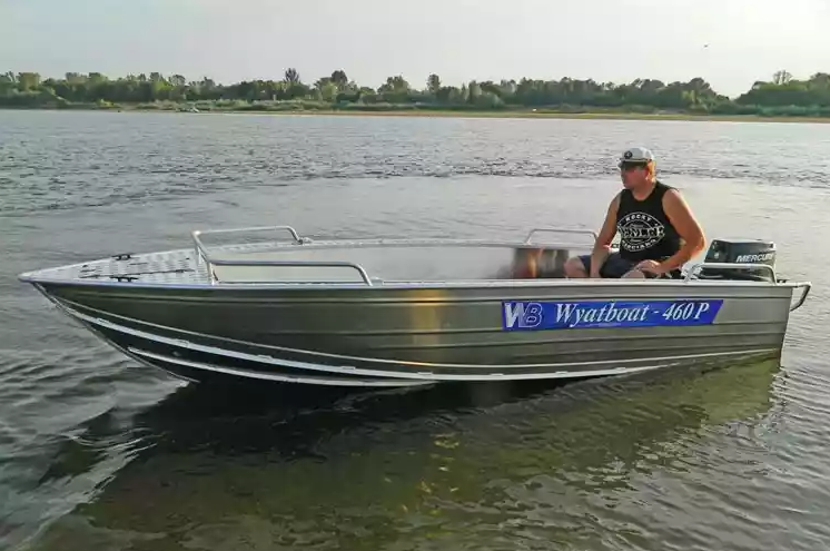 Алюминиевая лодка Wyatboat-460 P в Миассе