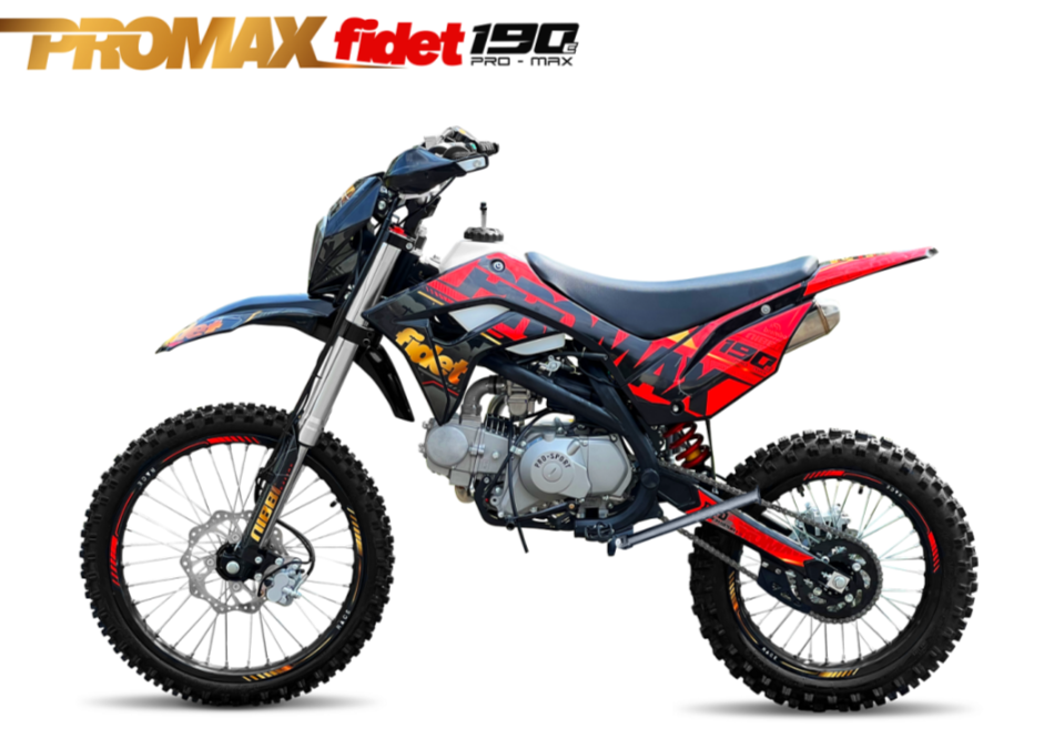 Мотоцикл (питбайк) PROMAX FIDET (ФАЙДЕТ) 190E MAX PRO LUX 19/16 в Миассе