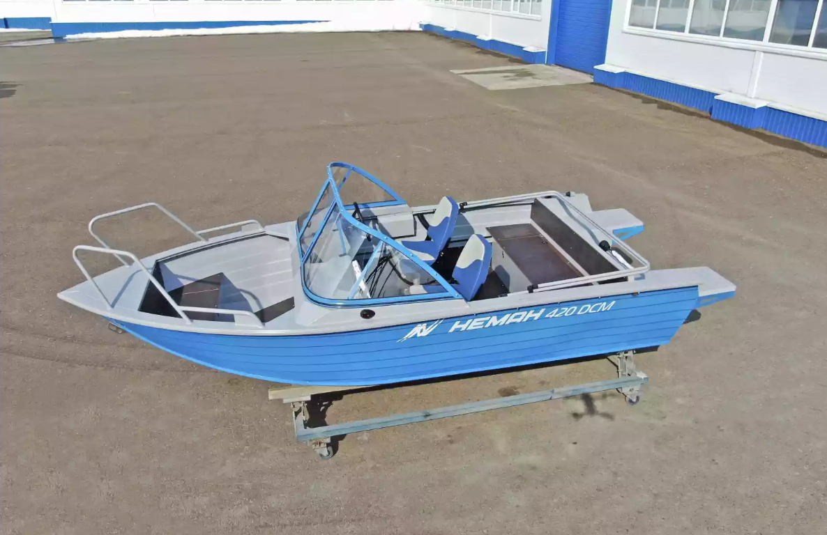 Алюминиевый катер Неман-420 DCM NEW в Миассе