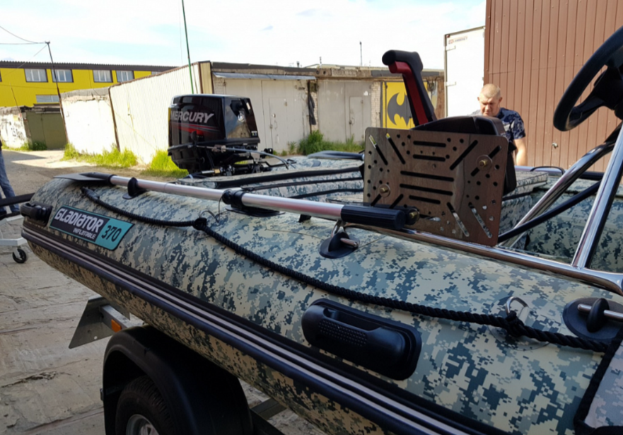 НАДУВНАЯ ЛОДКА GLADIATOR C370AL в Миассе