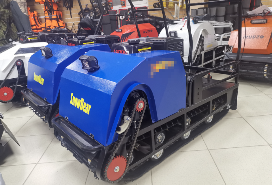 Мотобуксировщик SNOWBEAR 500 LONG 15  (длинная база) в Миассе