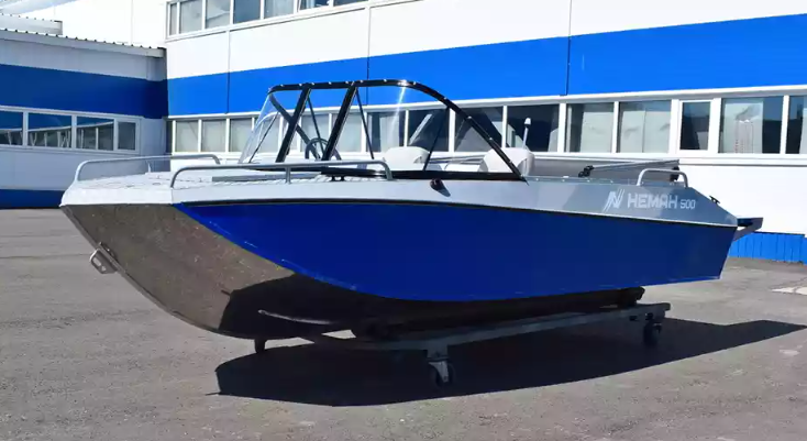 Алюминиевый катер Неман 500 в Миассе