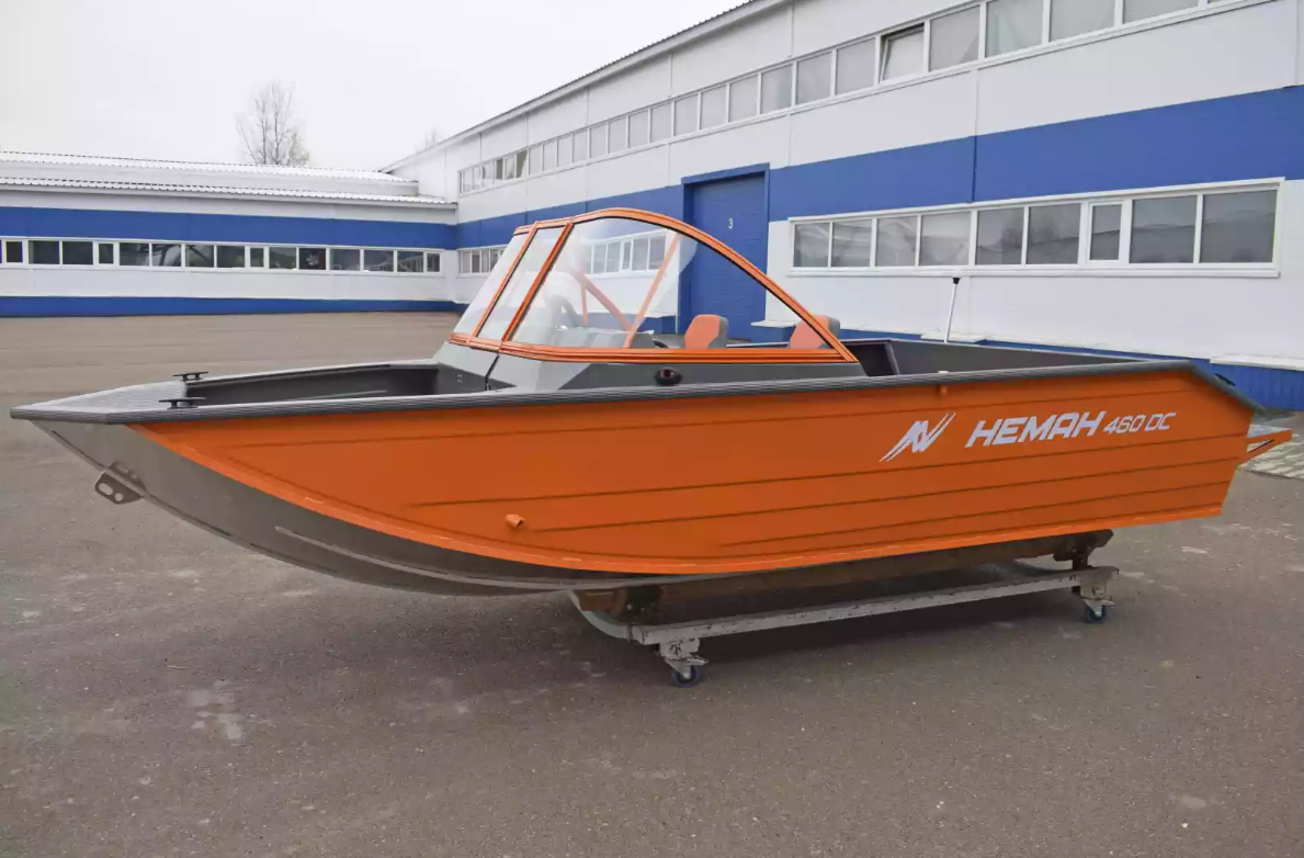 Алюминиевый катер Неман-480 DCM FISH в Миассе