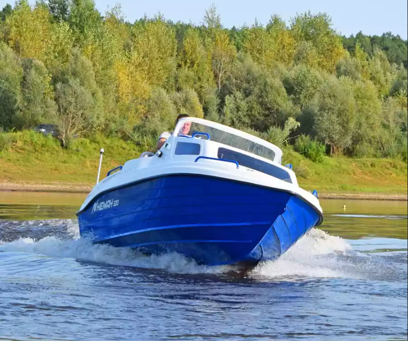 Комбинированный катер Neman-500 с каютой в Миассе