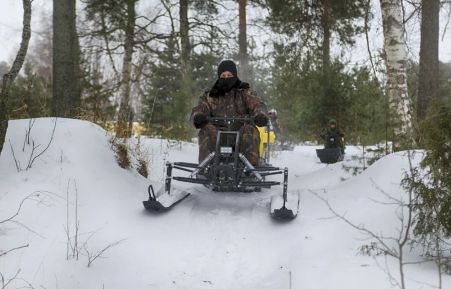 Мотобуксировщик РЫБАК PK 15 л.с. (короткая база 1230мм) в Миассе