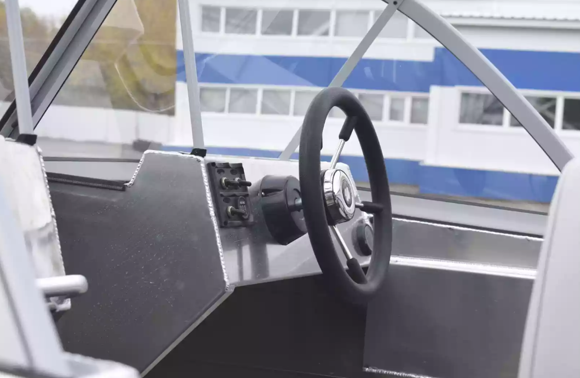 Алюминиевый катер Неман-450 DC NEW без покраски в Миассе