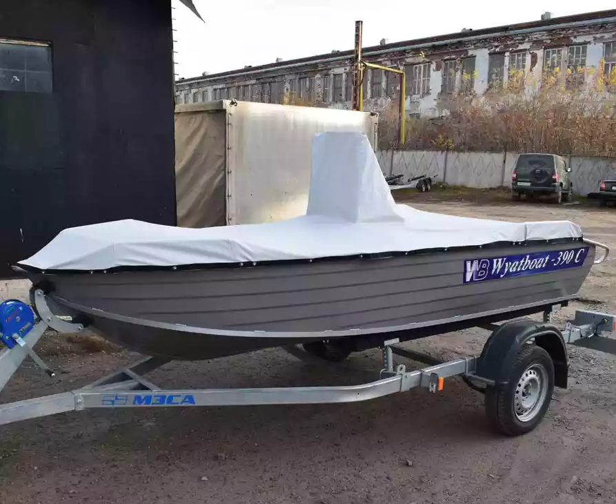 Алюминиевая лодка Wyatboat-390 C в Миассе