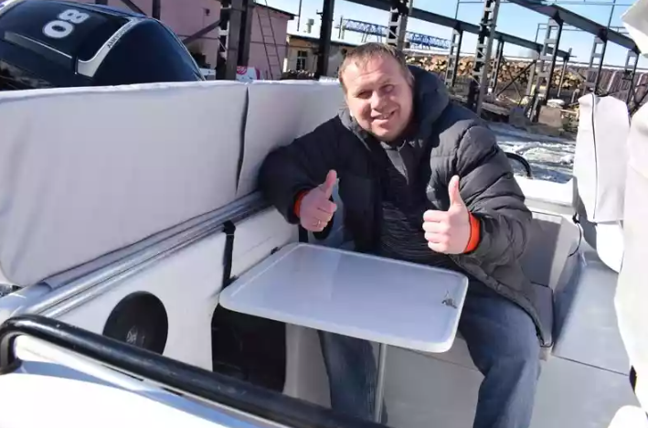 Комбинированный катер Neman-500 с каютой в Миассе