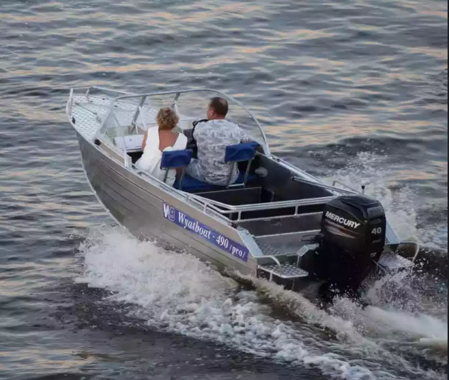 Алюминиевый катер Wyatboat-490 Pro в Миассе