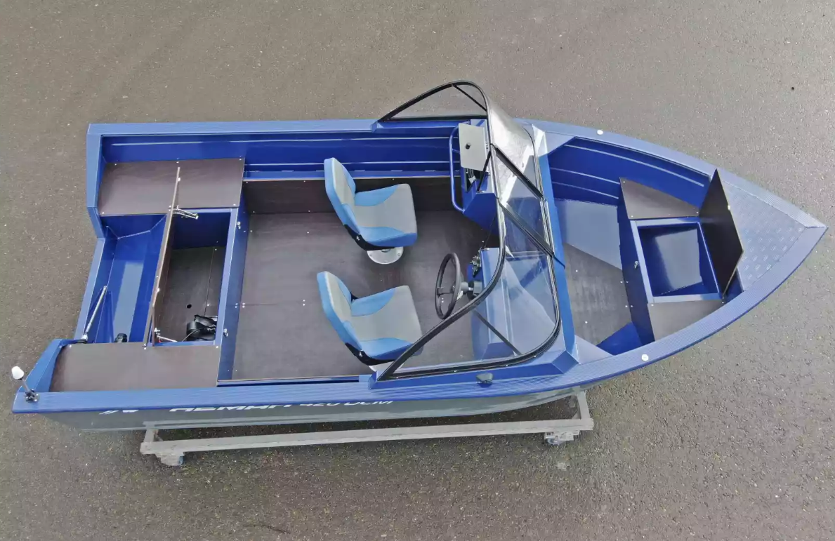 Алюминиевый катер Неман-420 DCM в Миассе