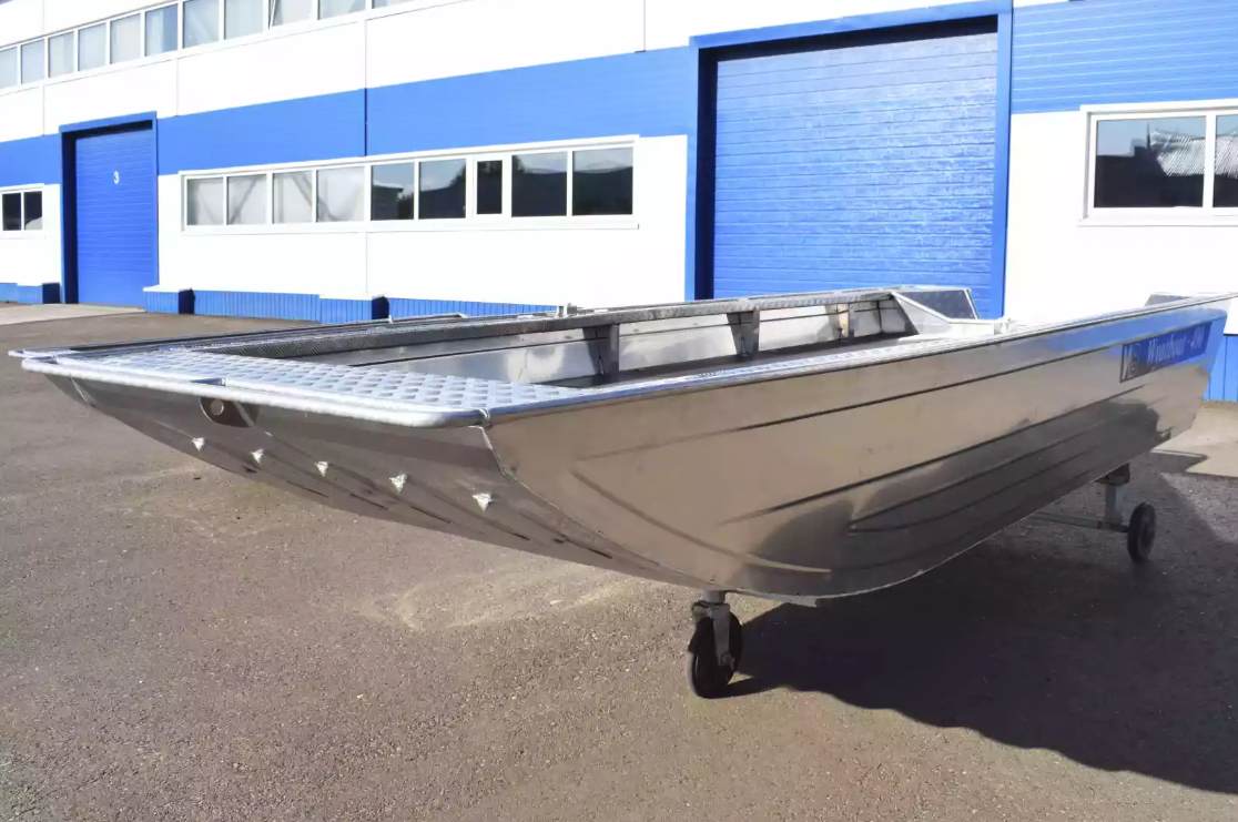 Алюминиевая лодка Wyatboat-490 Jonboat в Миассе