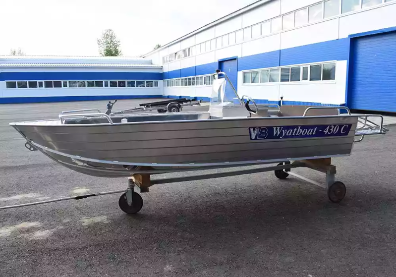 Алюминиевый катер Wyatboat-430 C в Миассе