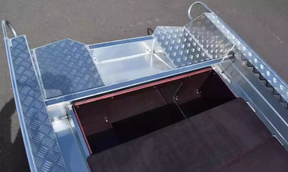 Алюминиевая лодка Wyatboat-390Р Fish в Миассе