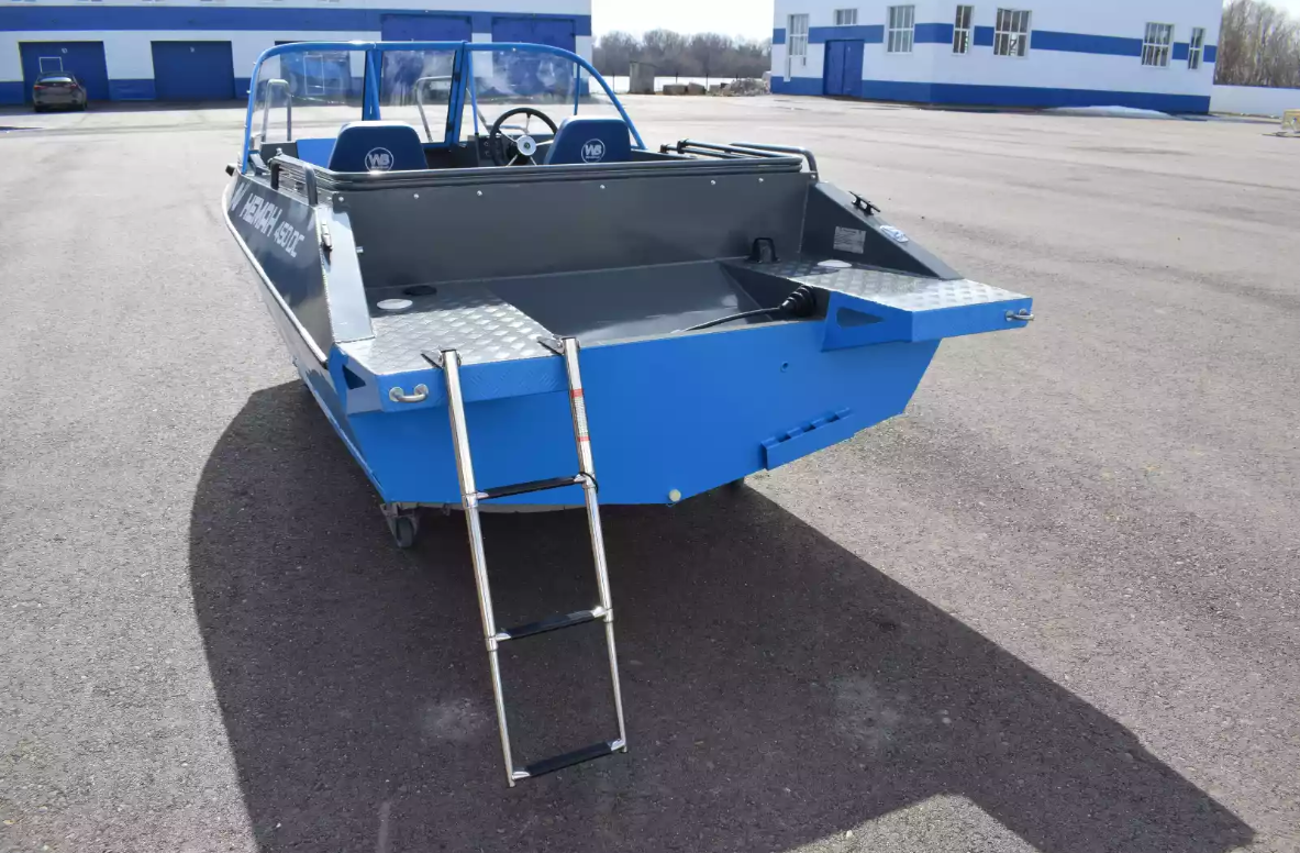 Алюминиевый катер Неман-450 DC в Миассе