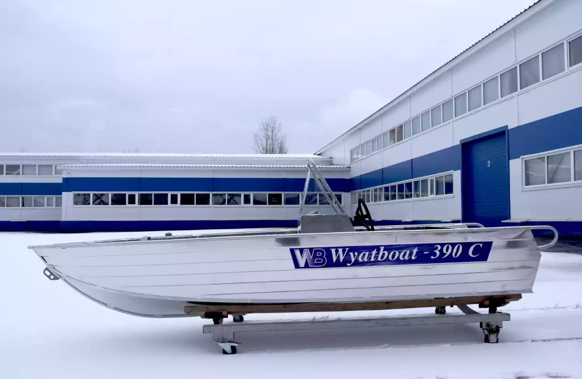 Алюминиевый катер Wyatboat-390 C в Миассе