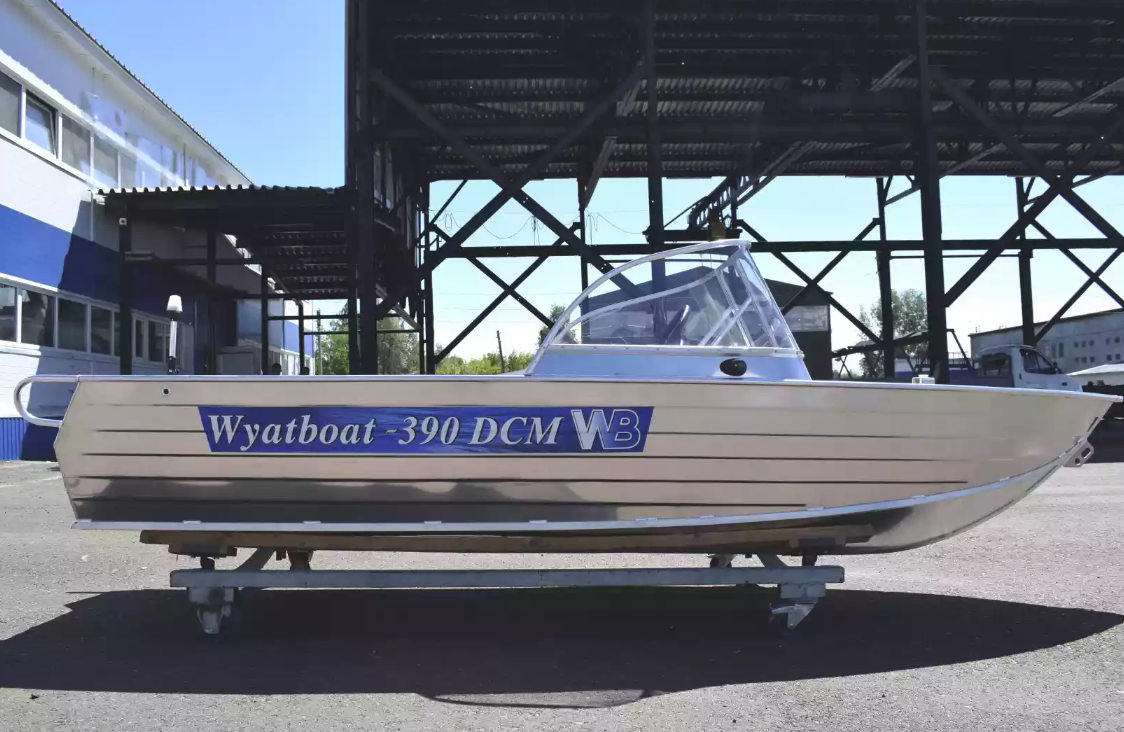 Алюминиевая лодка Wyatboat-390 DCM в Миассе