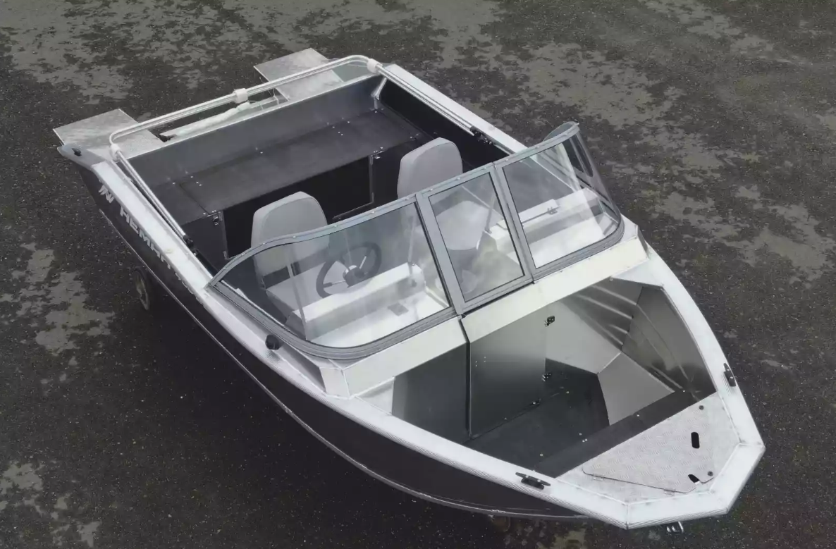 Алюминиевый катер Неман-450 DC NEW без покраски в Миассе