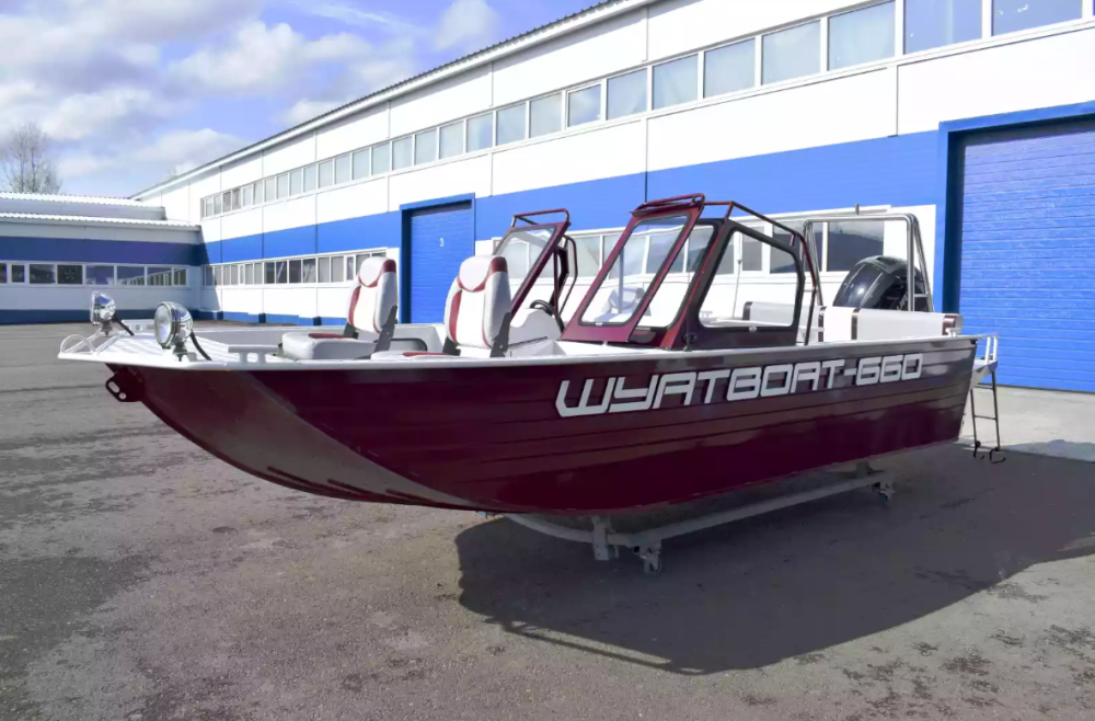 Алюминиевый катер Wyatboat-660 в Миассе