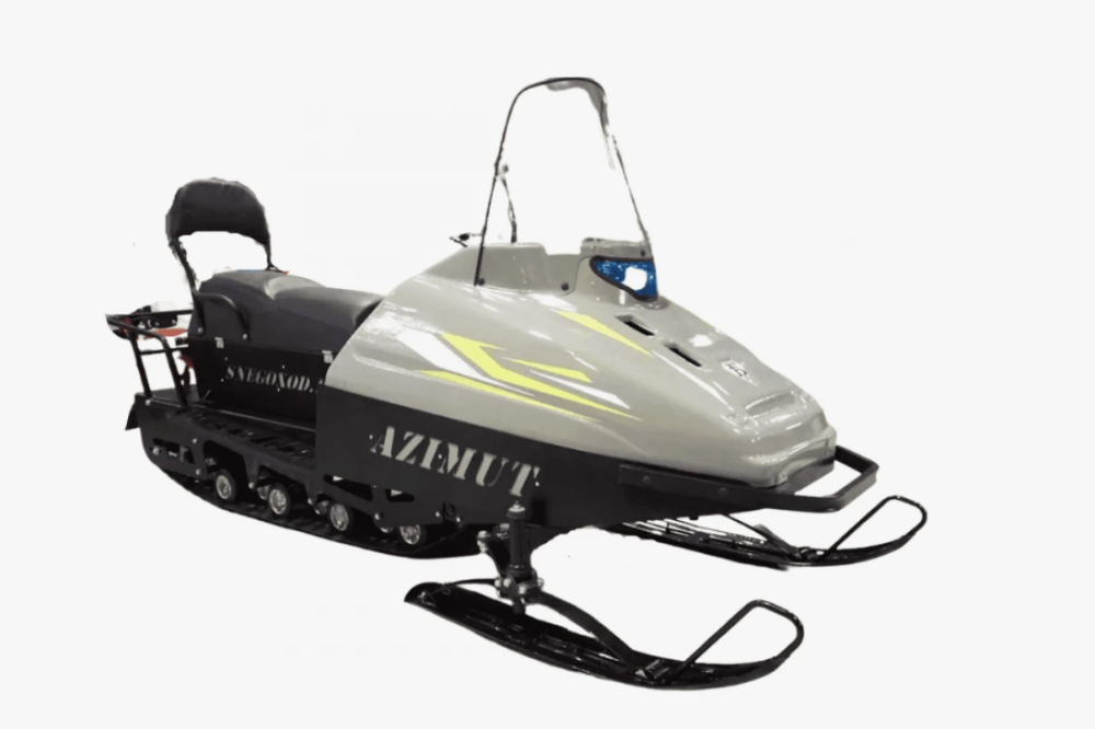 Миниснегоход Бурлак Азимут 24 л.с. , эл.запуск, реверс, тормоз гидравл, капот серый в Миассе