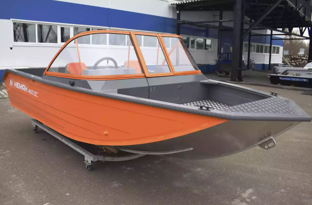Алюминиевый катер Неман-480 DCM FISH в Миассе