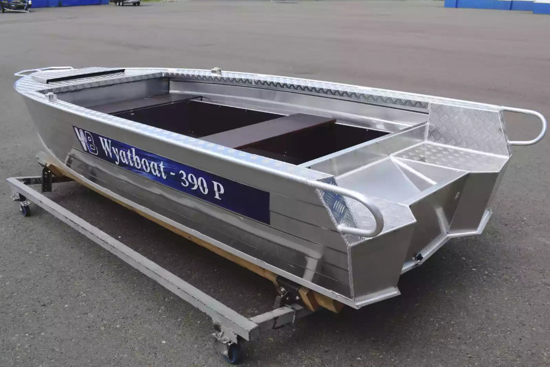 Алюминиевая лодка Wyatboat-390Р PRO в Миассе