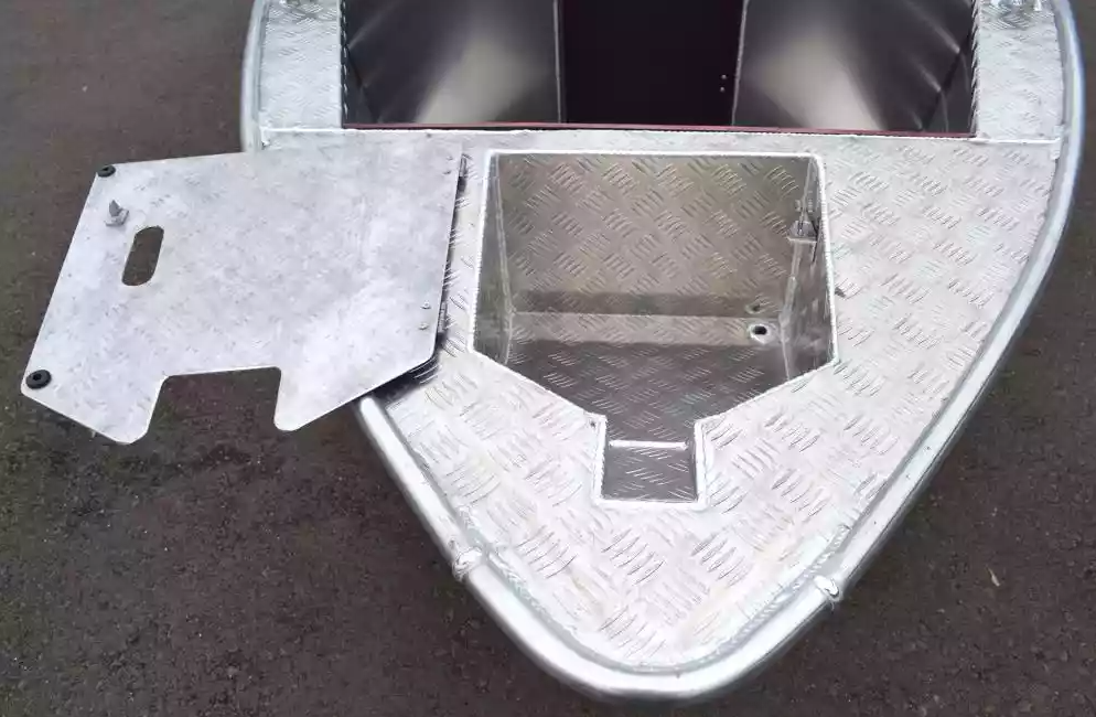 Алюминиевая лодка Wyatboat-390 DCM Увеличенный борт в Миассе