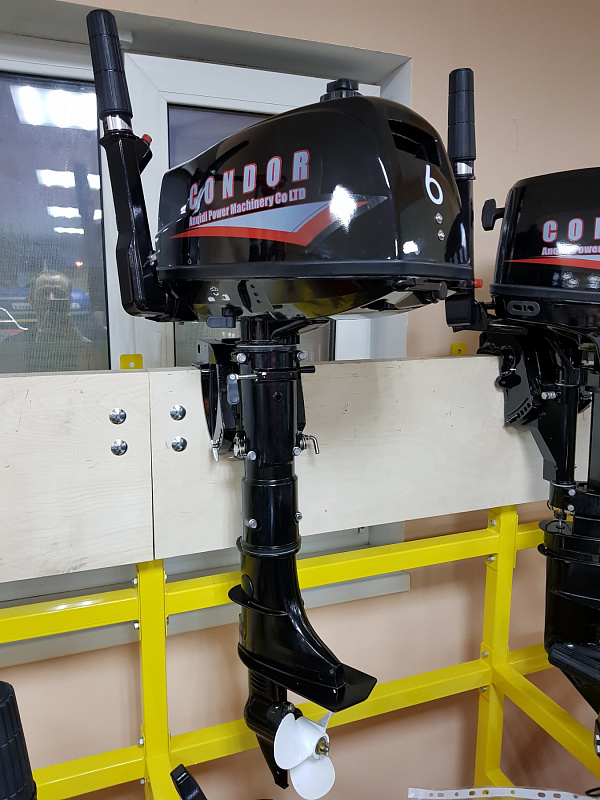 Лодочный мотор Condor F6HS без бака 12 л. в Миассе