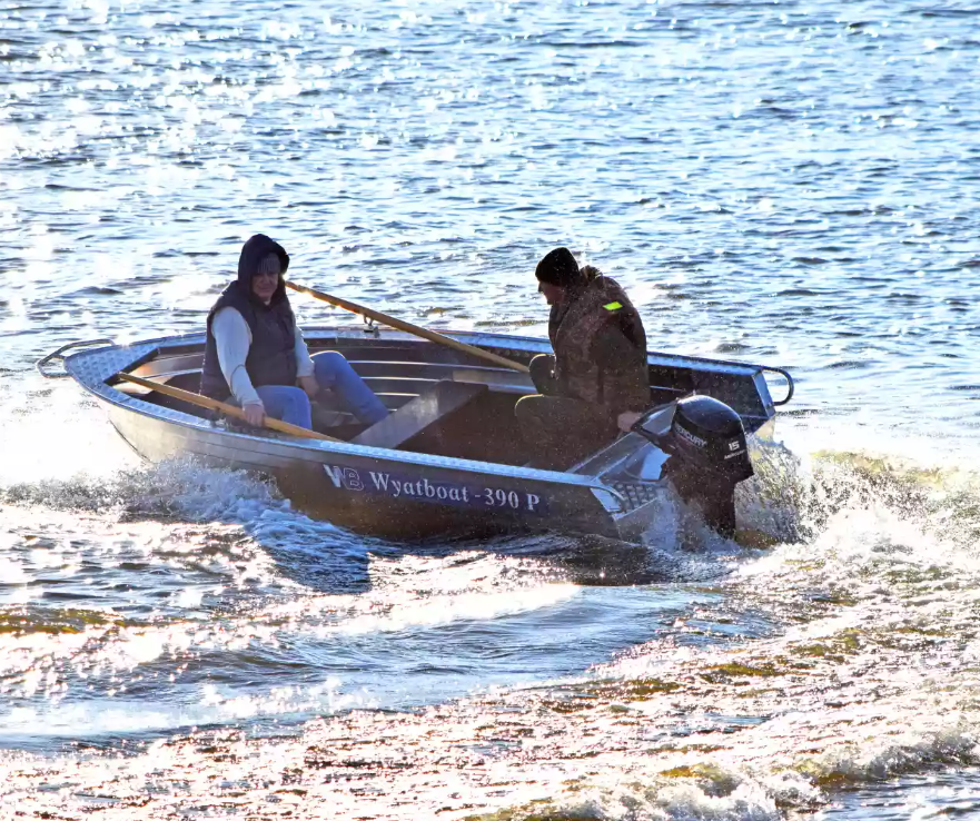 Алюминиевая лодка Wyatboat-390 P в Миассе