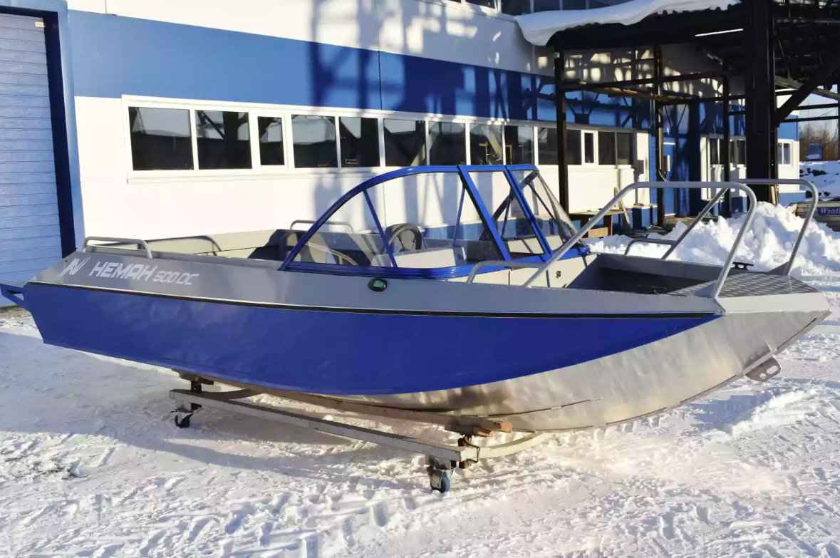 Алюминиевый катер Неман-500 DC в Миассе