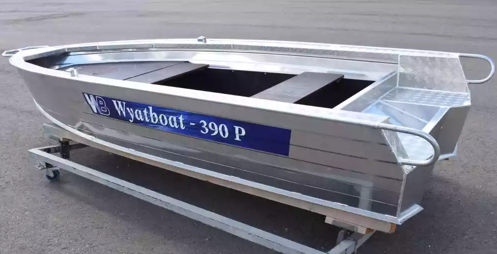 Алюминиевая лодка Wyatboat-390Р Fish в Миассе