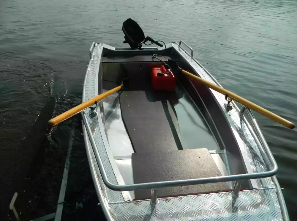 Алюминиевая лодка Wyatboat-390 У в Миассе