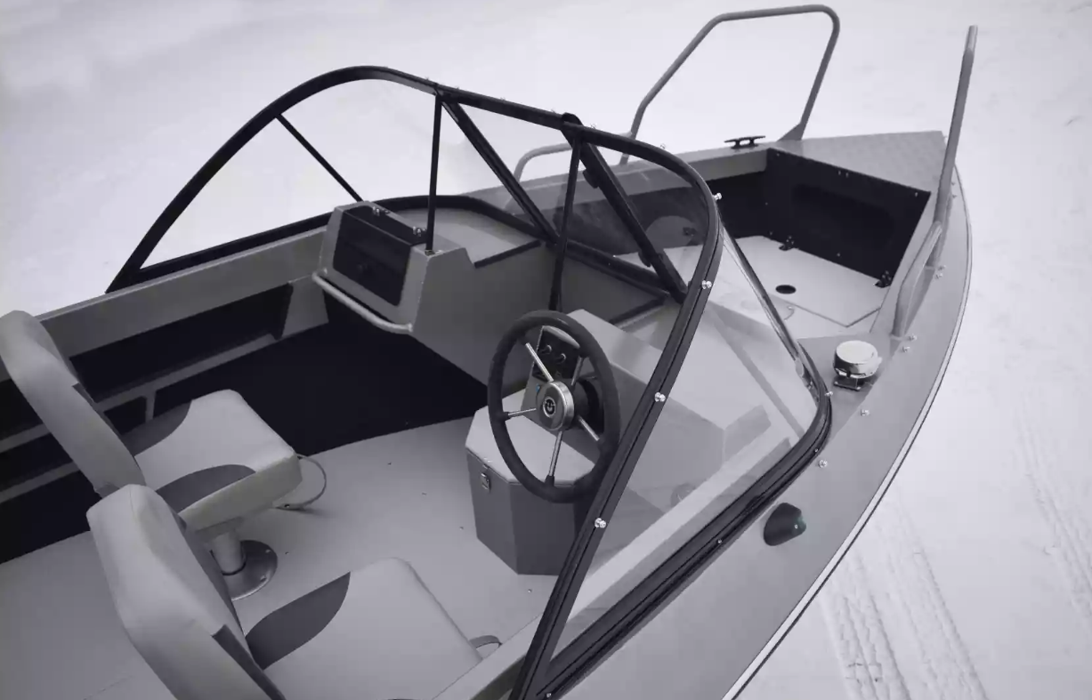 Алюминиевый катер Неман 550 DC в Миассе