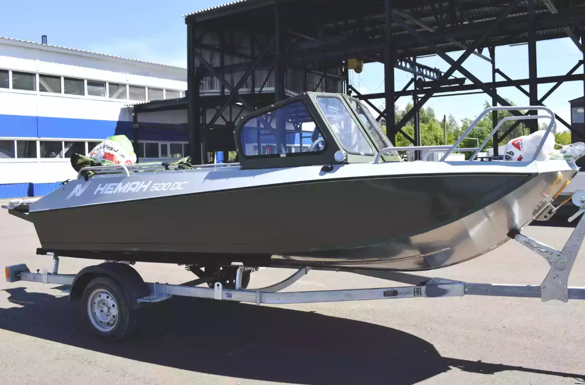 Алюминиевый катер Неман-500 DC Pro в Миассе