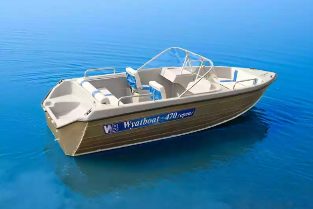 Комбинированный катер Wyatboat-470 Open в Миассе