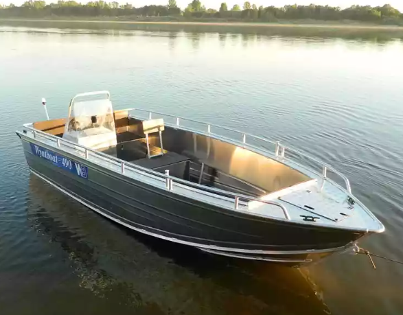 Алюминиевый катер Wyatboat-490 C в Миассе