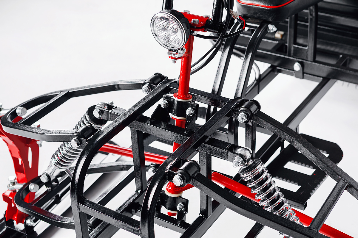 Лыжный модуль IKUDZO с подогревом ручек пластиковые лыжи в Миассе