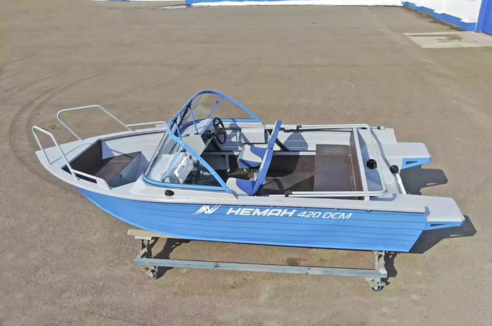 Алюминиевый катер Неман-420 DCM NEW в Миассе