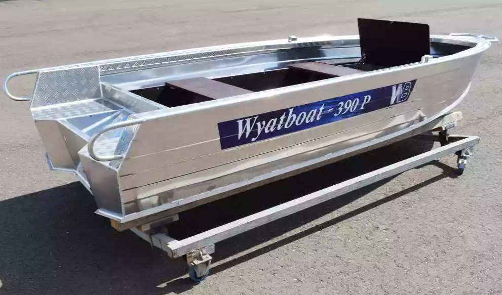 Алюминиевая лодка Wyatboat-390Р Fish в Миассе