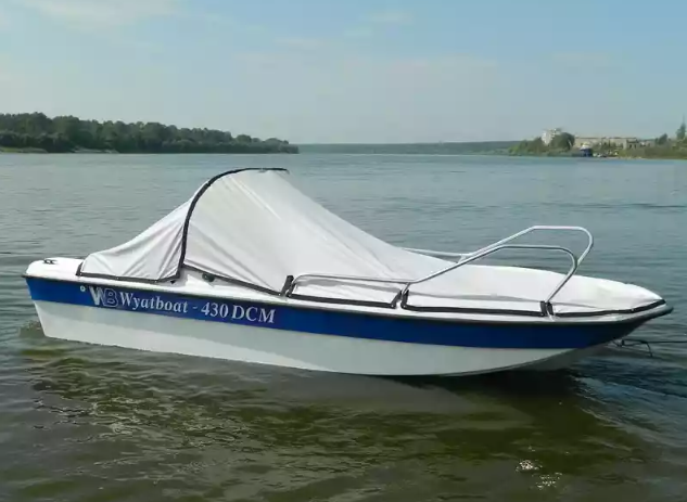 Стеклопластиковый катер Wyatboat-430 DCM (тримаран) в Миассе