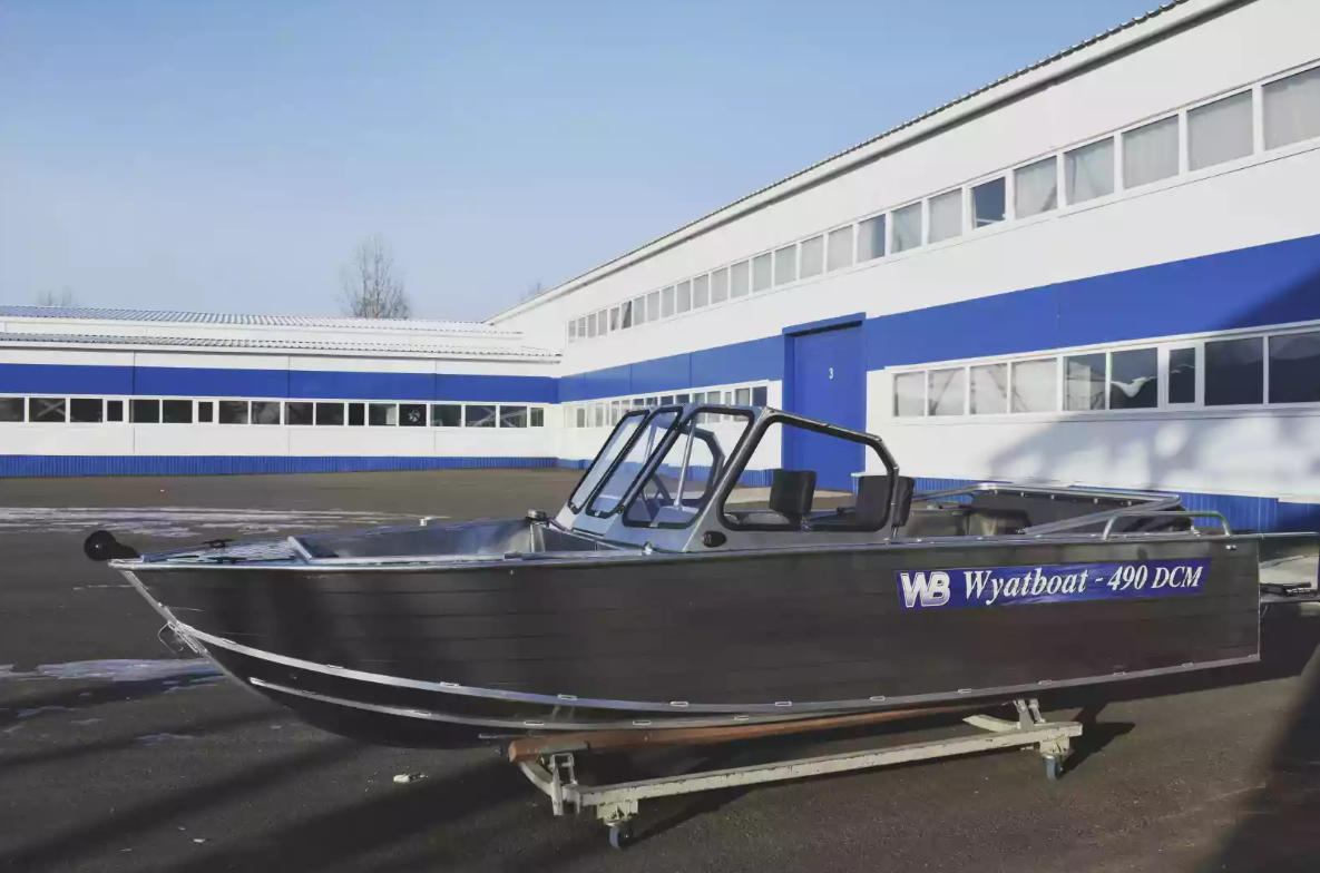 Алюминиевый катер Wyatboat-490 DCM Pro в Миассе