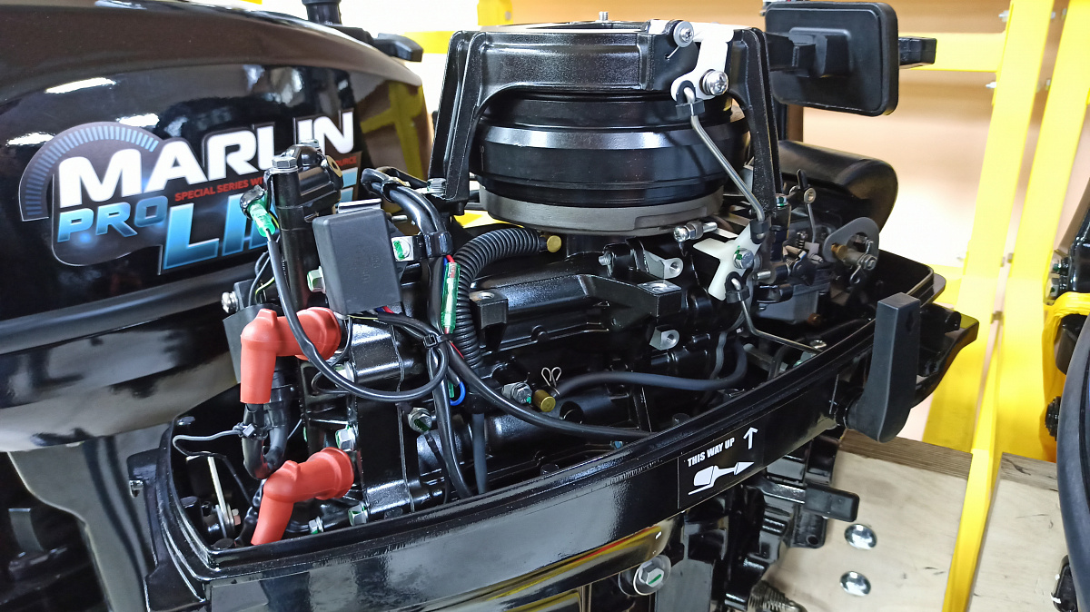 КОМПЛЕКТ Лодка MISHIMO PRO 350 + ЛОДОЧНЫЙ МОТОР MARLIN MP 9.9 (20) AMHS PRO в Миассе