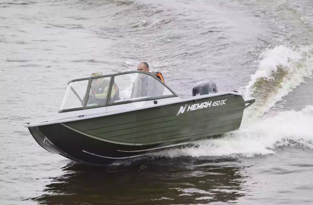 Алюминиевый катер Неман-450 DC NEW в Миассе
