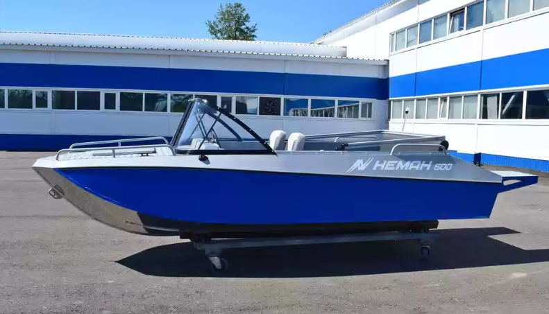 Алюминиевый катер Неман 500 в Миассе