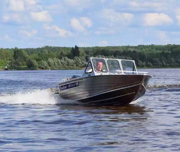 Алюминиевый катер Wyatboat-490 DCM Pro в Миассе