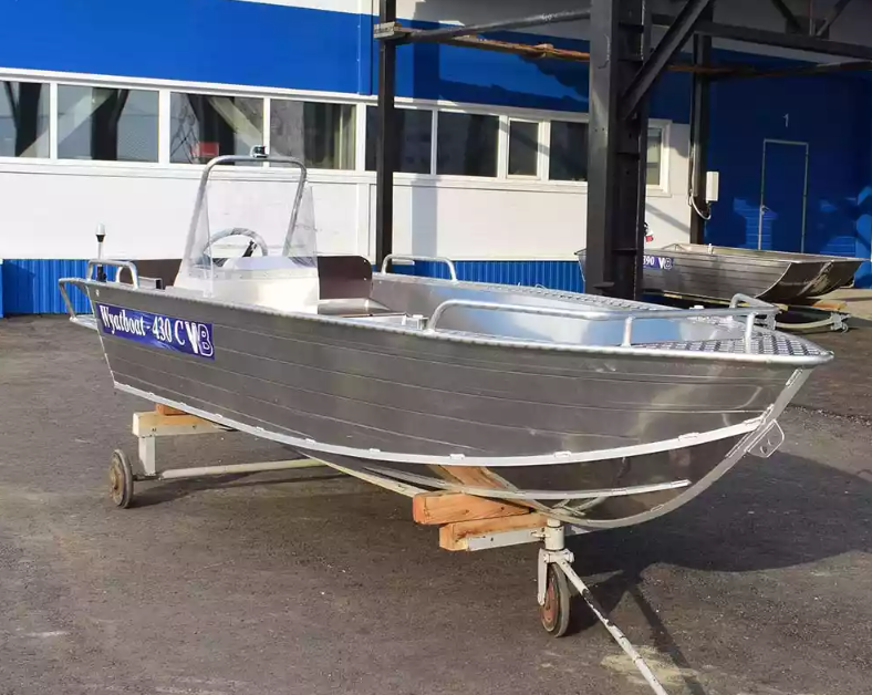 Алюминиевый катер Wyatboat-430 C в Миассе